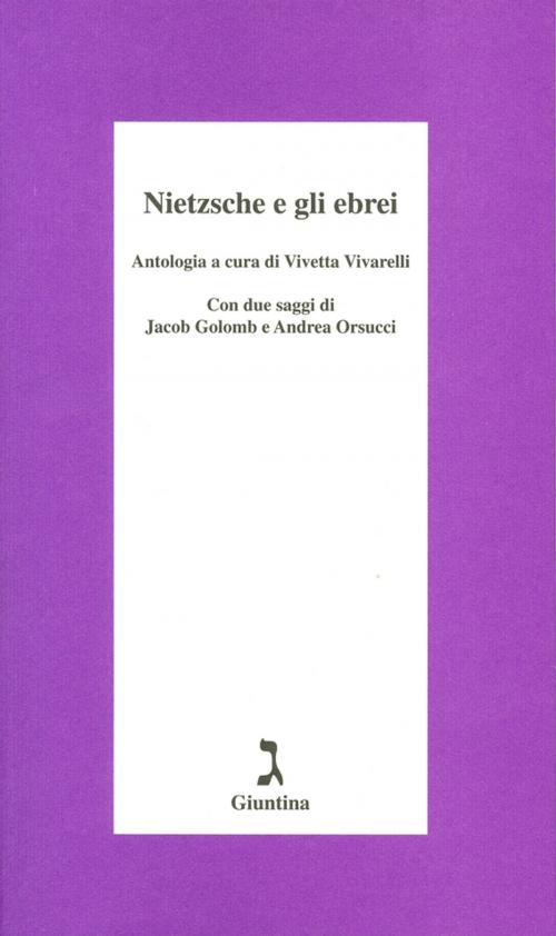 Cover of the book Nietzsche e gli ebrei by Vivetta Vivarelli (cur.), Giuntina
