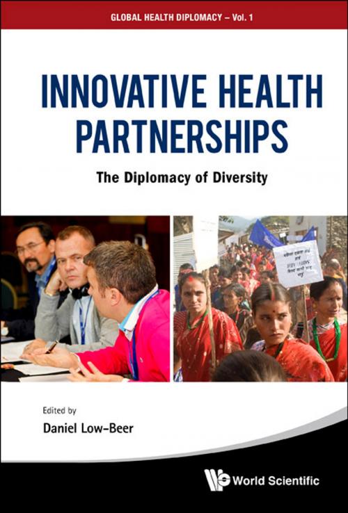 Cover of the book Innovative Health Partnerships by Daniel Low-Beer, World Scientific Publishing Company