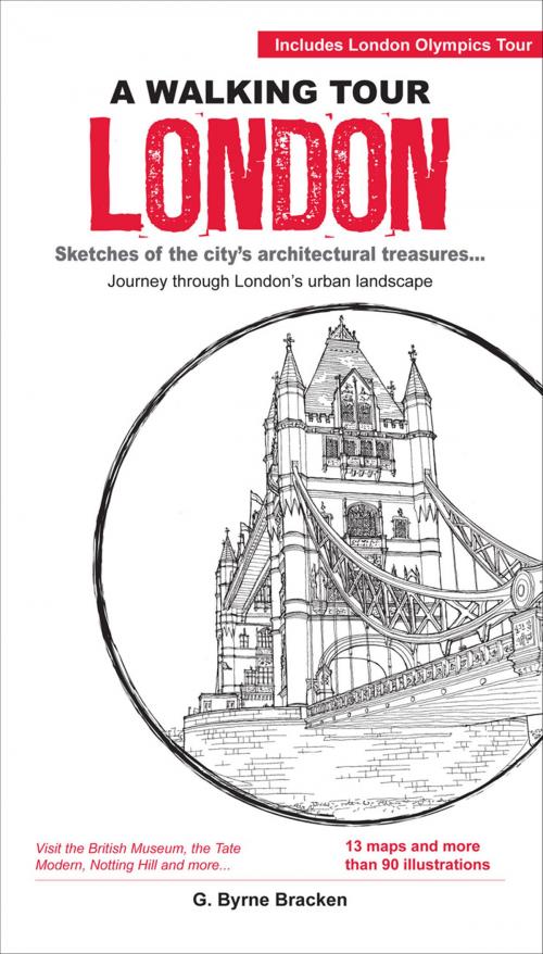 Cover of the book Walking Tour London by G.Byrne Bracken, Marshall Cavendish International