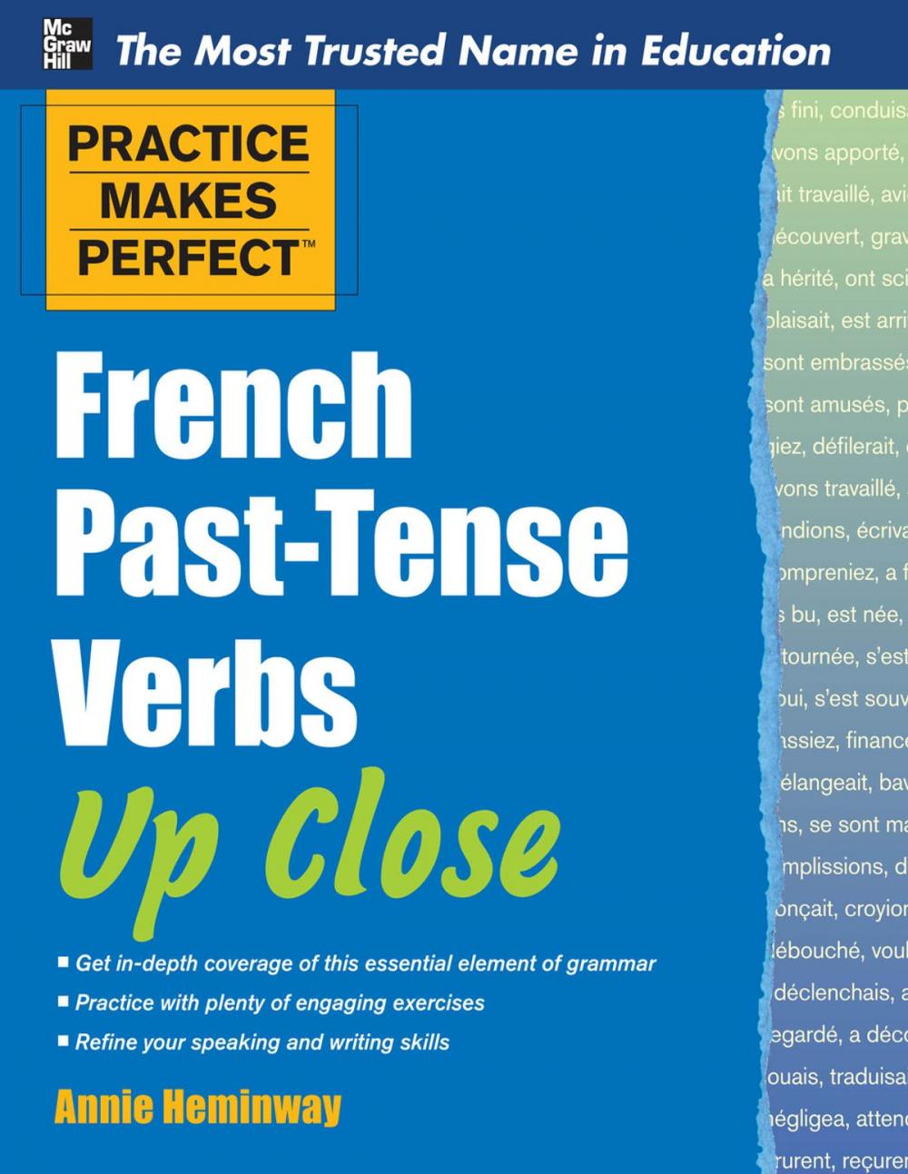 Big bigCover of Practice Makes Perfect French Past-Tense Verbs Up Close