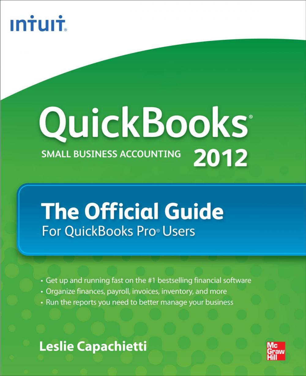 Big bigCover of QuickBooks 2012 The Official Guide