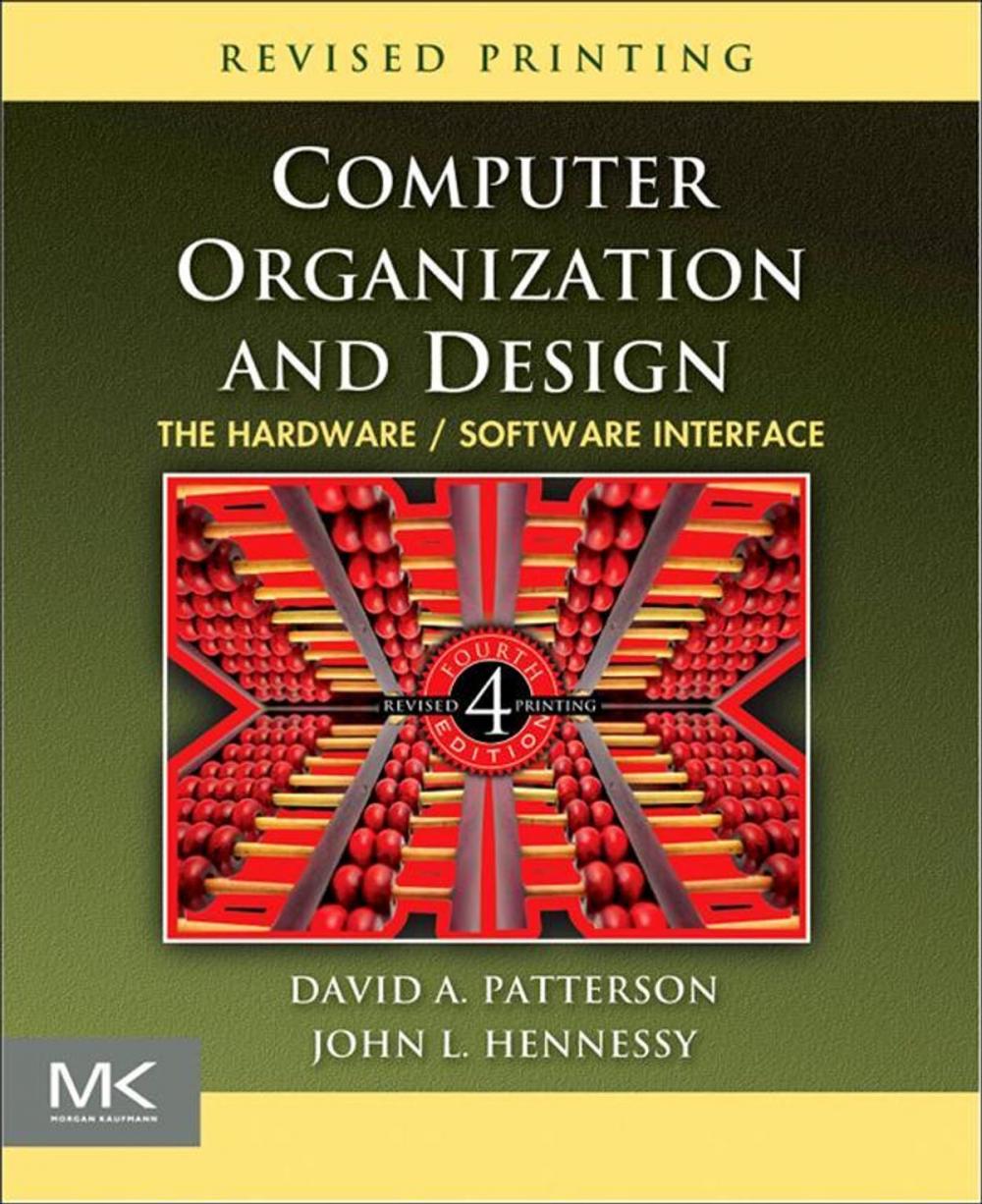 Big bigCover of Computer Organization and Design, Revised Fourth Edition