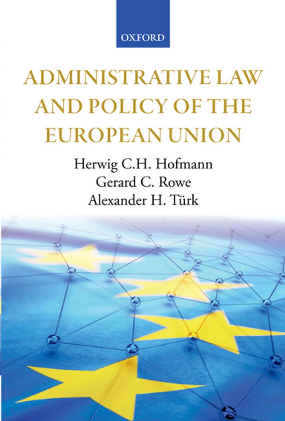 Big bigCover of Administrative Law and Policy of the European Union
