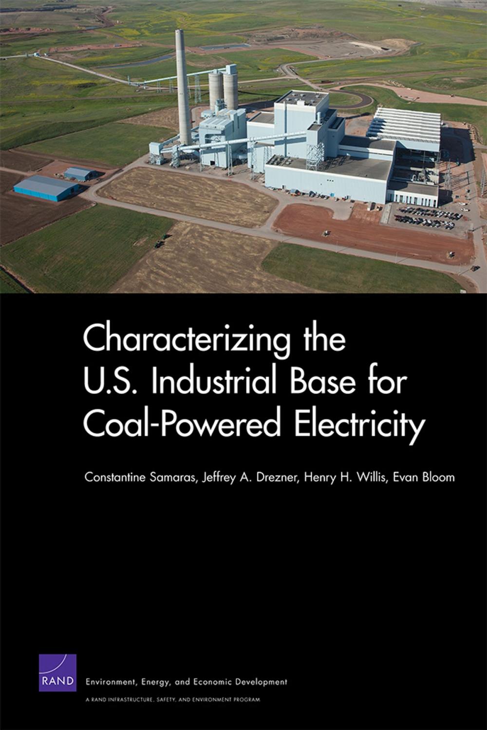 Big bigCover of Characterizing the U.S. Industrial Base for Coal-Powered Electricity