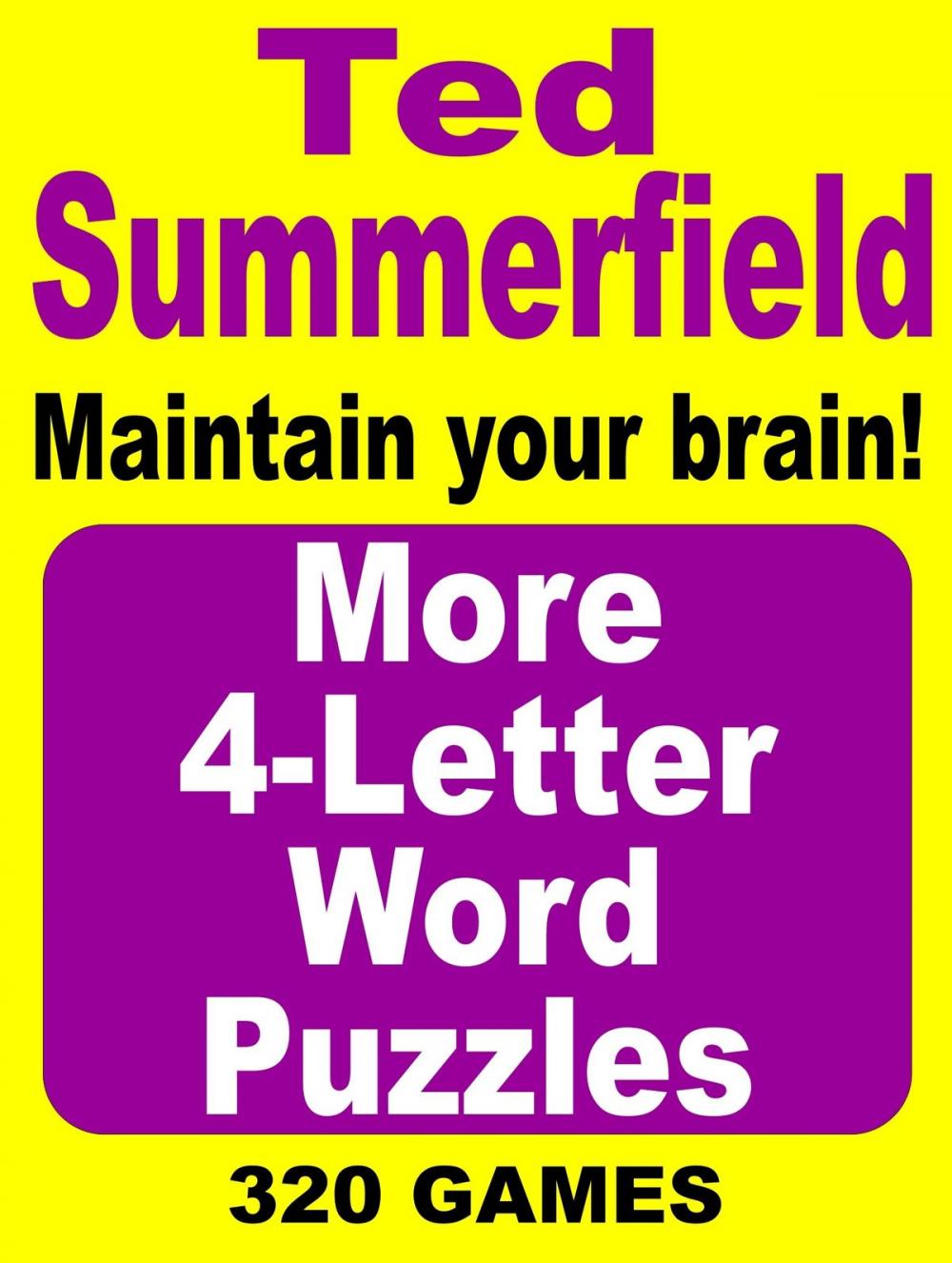 Big bigCover of More 4-Letter Word Puzzles. Vol. 2