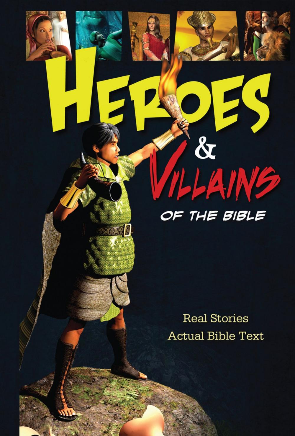 Big bigCover of Heroes and Villains of the Bible