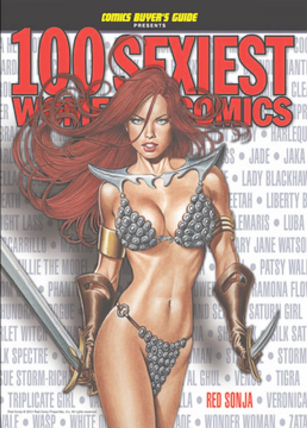 Big bigCover of 100 Sexiest Women in Comics