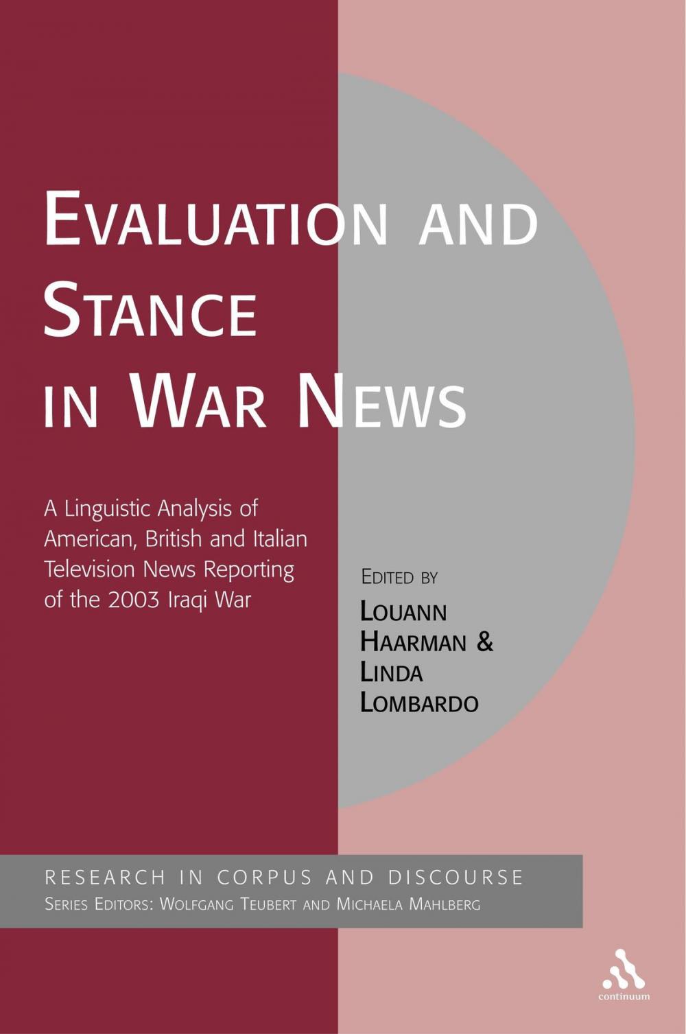 Big bigCover of Evaluation and Stance in War News