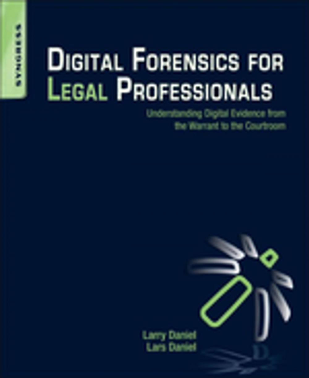 Big bigCover of Digital Forensics for Legal Professionals