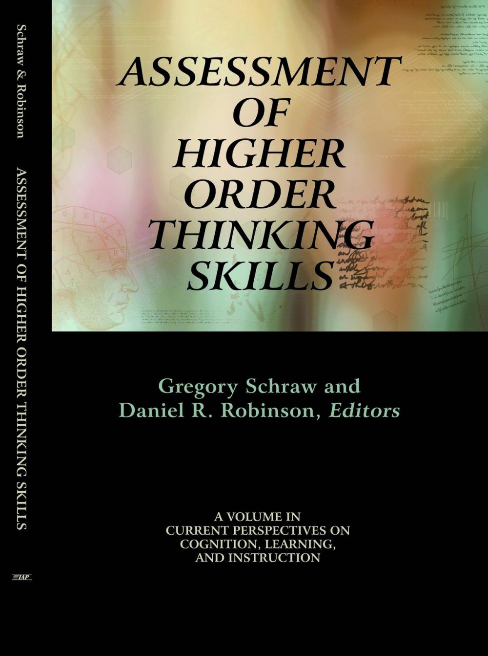 Big bigCover of Assessment of Higher Order Thinking Skills