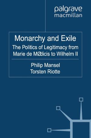 Cover of the book Monarchy and Exile by Andrea Cossu, Matteo Bortolini