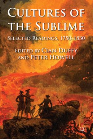 Cover of the book Cultures of the Sublime by Neil Carson