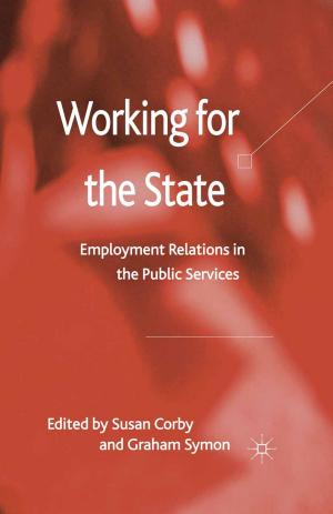 Cover of the book Working for the State by 