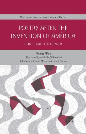 Cover of the book Poetry After the Invention of América by S. Vasilopoulou, D. Halikiopoulou