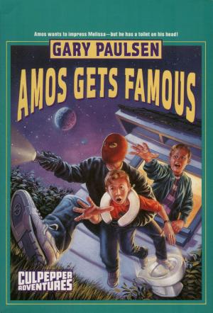 Cover of the book AMOS GETS FAMOUS by A.W. Cross