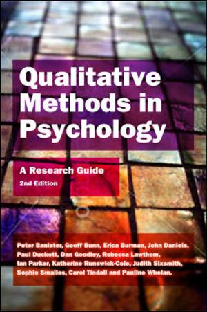Cover of the book Qualitative Methods In Psychology: A Research Guide by Shane Y. Morita, Alan P. B. Dackiw, Martha A. Zeiger