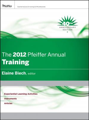 Cover of the book The 2012 Pfeiffer Annual by 