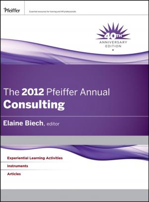 Cover of the book The 2012 Pfeiffer Annual by Fritz Allhoff