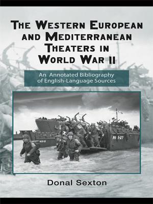 Cover of the book The Western European and Mediterranean Theaters in World War II by Stanley Johnson