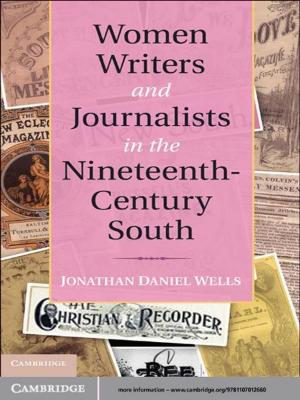 Book cover of Women Writers and Journalists in the Nineteenth-Century South