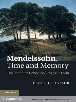 Cover of the book Mendelssohn, Time and Memory by William Leavitt