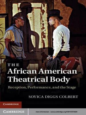 Book cover of The African American Theatrical Body