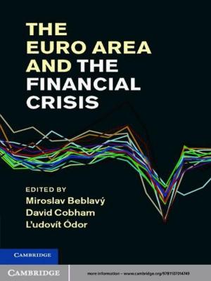 Cover of the book The Euro Area and the Financial Crisis by Cambridge University Press