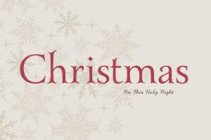 bigCover of the book Christmas: On This Holy Night by 