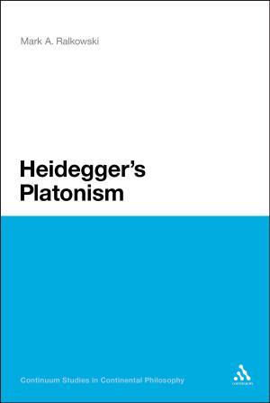 Book cover of Heidegger's Platonism