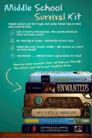 Cover of the book Middle School Survival Kit by Lucy Ruth Cummins