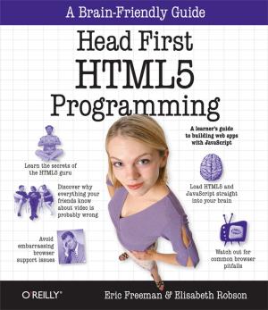 Cover of Head First HTML5 Programming