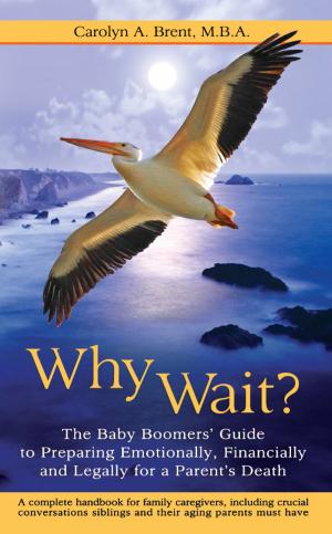 Cover of the book Why Wait? The Baby Boomers' Guide to Preparing Emotionally, Financially, and Legally for a Parent's Death by Eva Mayer