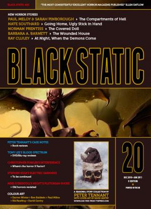 Cover of Black Static #20 Magazine