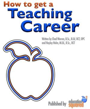 Cover of the book How to Get a Teaching Career by Vincent Campenon