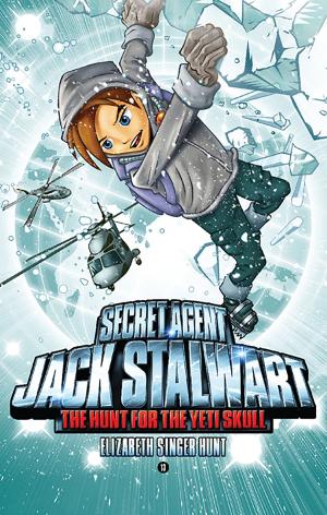 Book cover of Secret Agent Jack Stalwart: Book 13: The Hunt for the Yeti Skull: Nepal