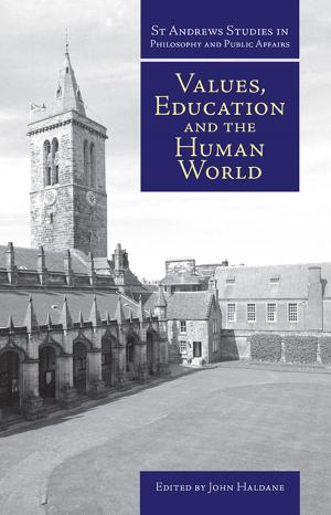 Cover of Values, Education and the Human World