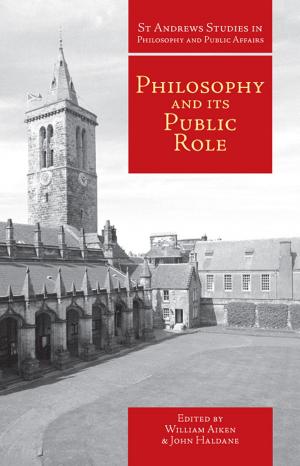 Cover of the book Philosophy and Its Public Role by Jack Goldstein