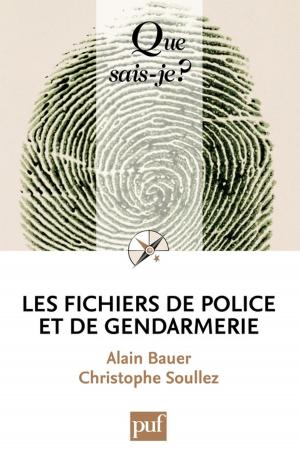 Cover of the book Les fichiers de police et de gendarmerie by Dominique Bourg, Alain Papaux