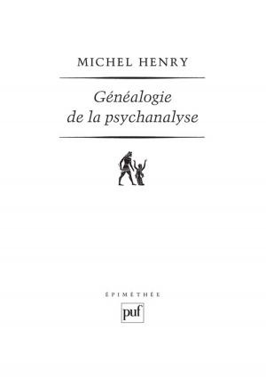 Cover of the book Généalogie de la psychanalyse by Jean Grondin