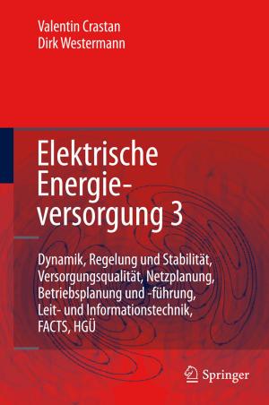 Cover of the book Elektrische Energieversorgung 3 by Anatoly Kuznetsov, Irina Melnikova, Dmitry Pozdnyakov, Olga Seroukhova, Alexander Vasilyev