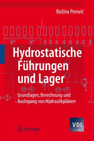 Cover of the book Hydrostatische Führungen und Lager by Erhard Meyer-Breiting, Arne. Burkhardt