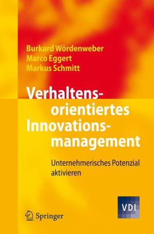 Cover of the book Verhaltensorientiertes Innovationsmanagement by Christian Karpfinger