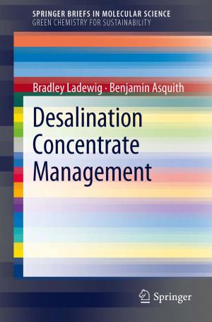 Book cover of Desalination Concentrate Management