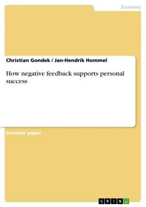 bigCover of the book How negative feedback supports personal success by 