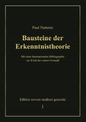 Cover of the book Bausteine der Erkenntnistheorie by Stefan Zweig