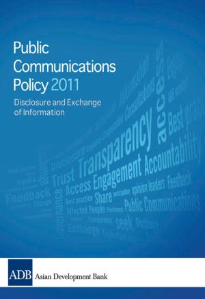 Book cover of 2011 Public Communications Policy (PCP) of the Asian Development Bank