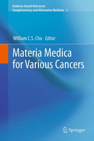 Cover of the book Materia Medica for Various Cancers by Justus M. Kroef