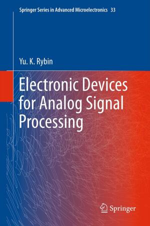Cover of the book Electronic Devices for Analog Signal Processing by O. Novak