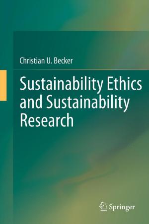 Book cover of Sustainability Ethics and Sustainability Research
