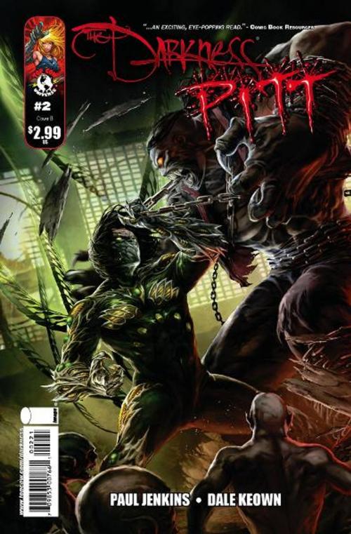 Cover of the book Darkness Pitt #2 (of 3) by Paul Jenkins, Dale Keown, Frank G. D'Armata, Troy Peteri, Top Cow